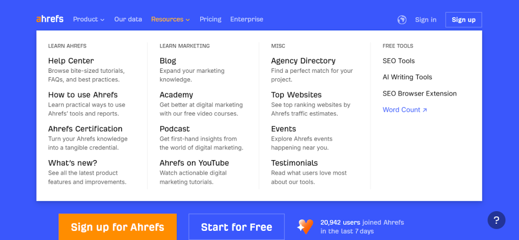 ahref as a PLC example by h1copy