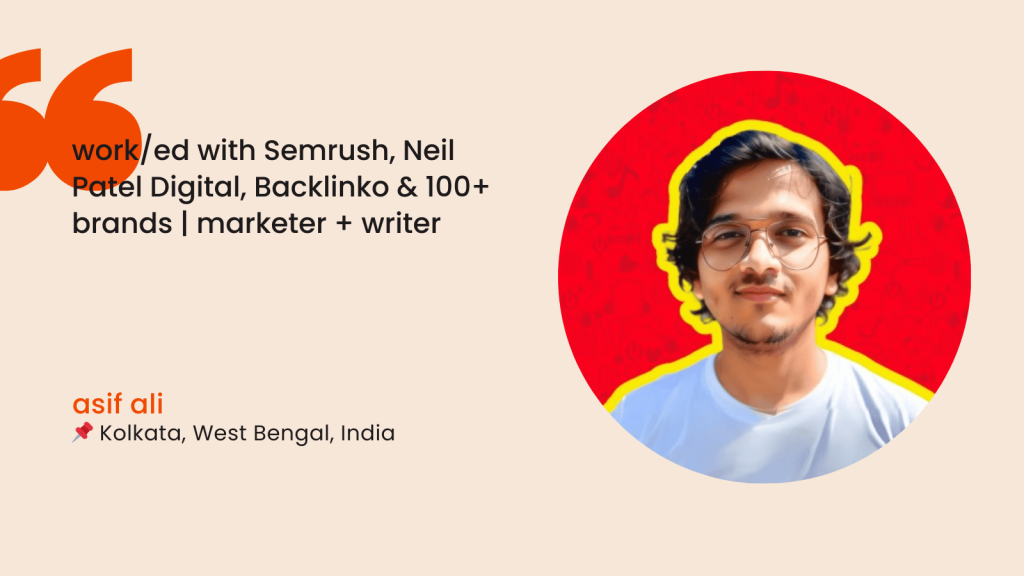 Asif Ali SME interview for h1copy agency 