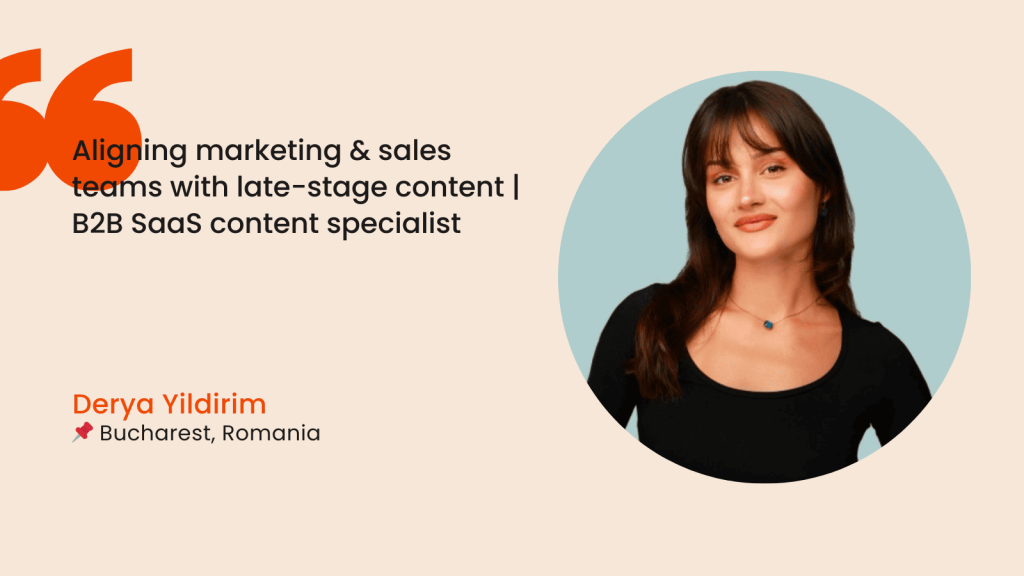 Derya Yidirim SME interview for h1copy agency 