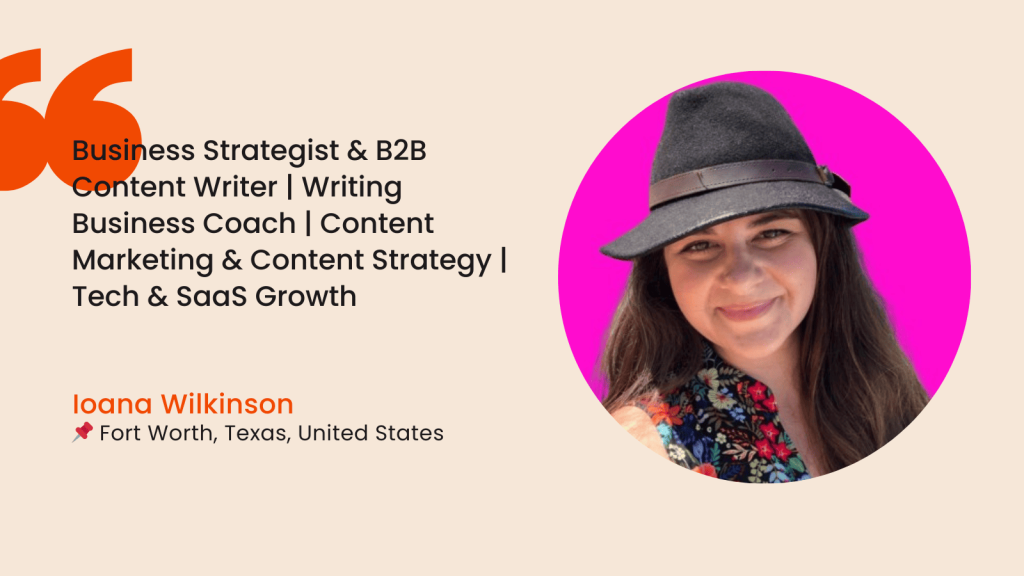 Ioana Wilkinson SME interview for h1copy agency 