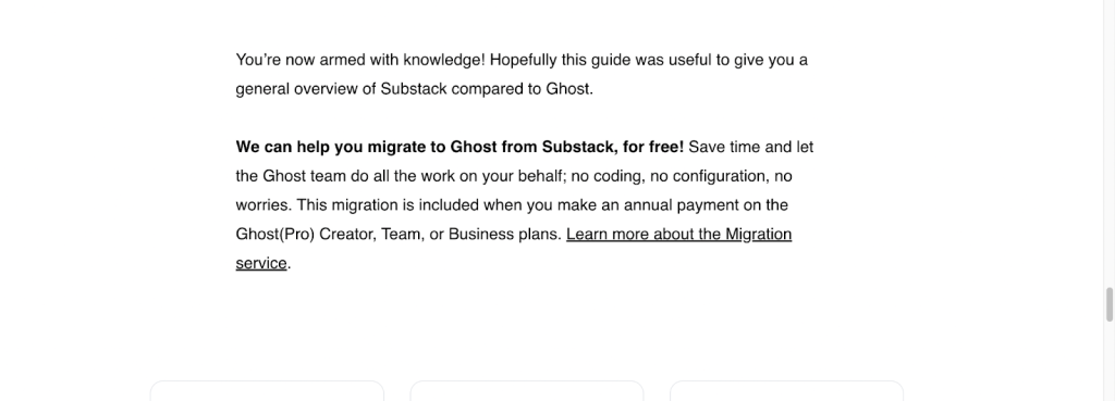 screenshot ghost comparison page