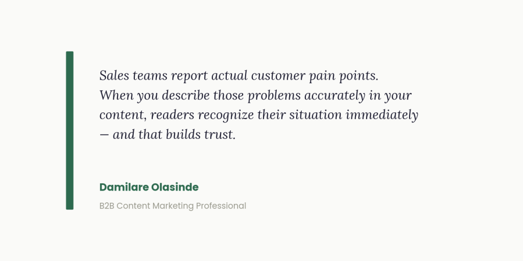 Damilare Olasinde on why accurate problem descriptions build reader trust