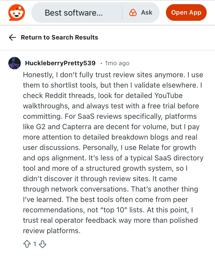 reddit review